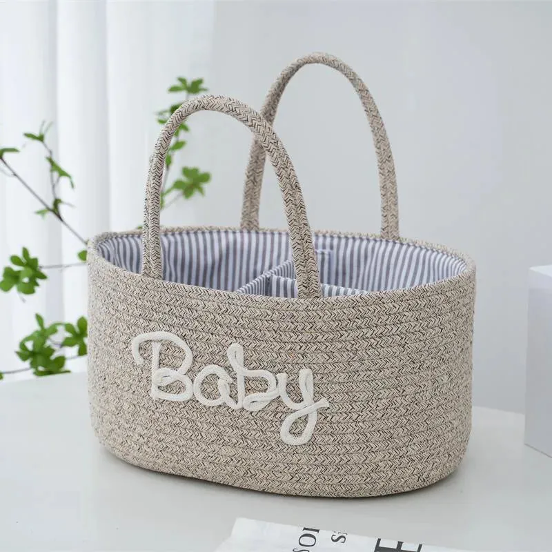 Rope Diaper Caddy