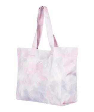 Roxy Womens Anti Bad Vibes Canvas Tote Bag