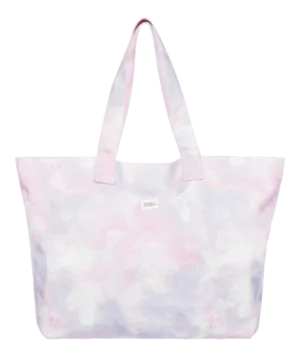 Roxy Womens Anti Bad Vibes Canvas Tote Bag