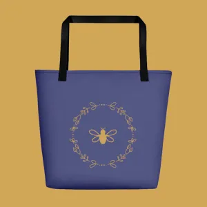 Royal Bee Tote