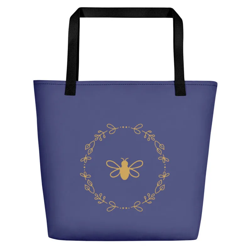 Royal Bee Tote