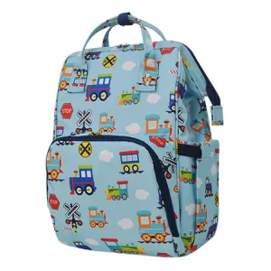!SALE! Train Print NGIL Diaper Bag/Travel Backpack