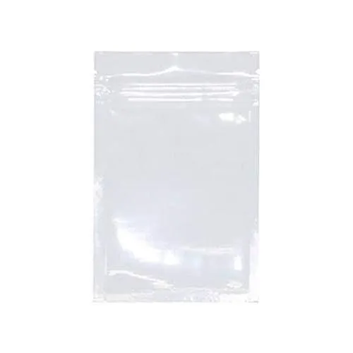 SAMPLE of Mylar Bag White/Clear - 1 Gram - 4.3 x 2.9" (1 Count)