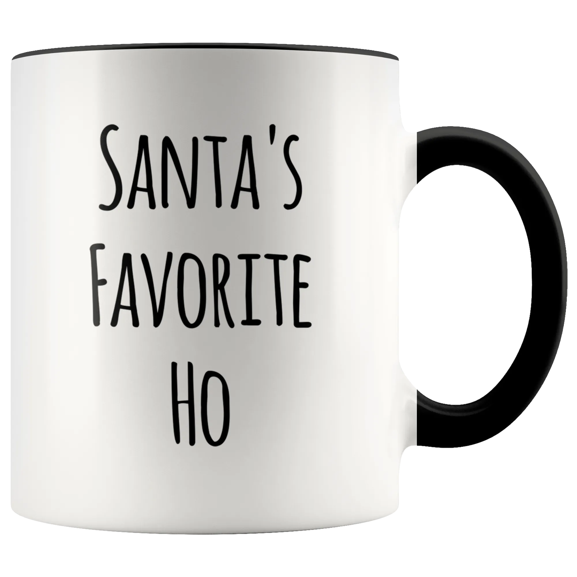Santa's Favorite Ho Mug Holiday Gifts Naughty Christmas Coffee Mugs Funny Gag Gifts Gift Exchange Ideas Under 20