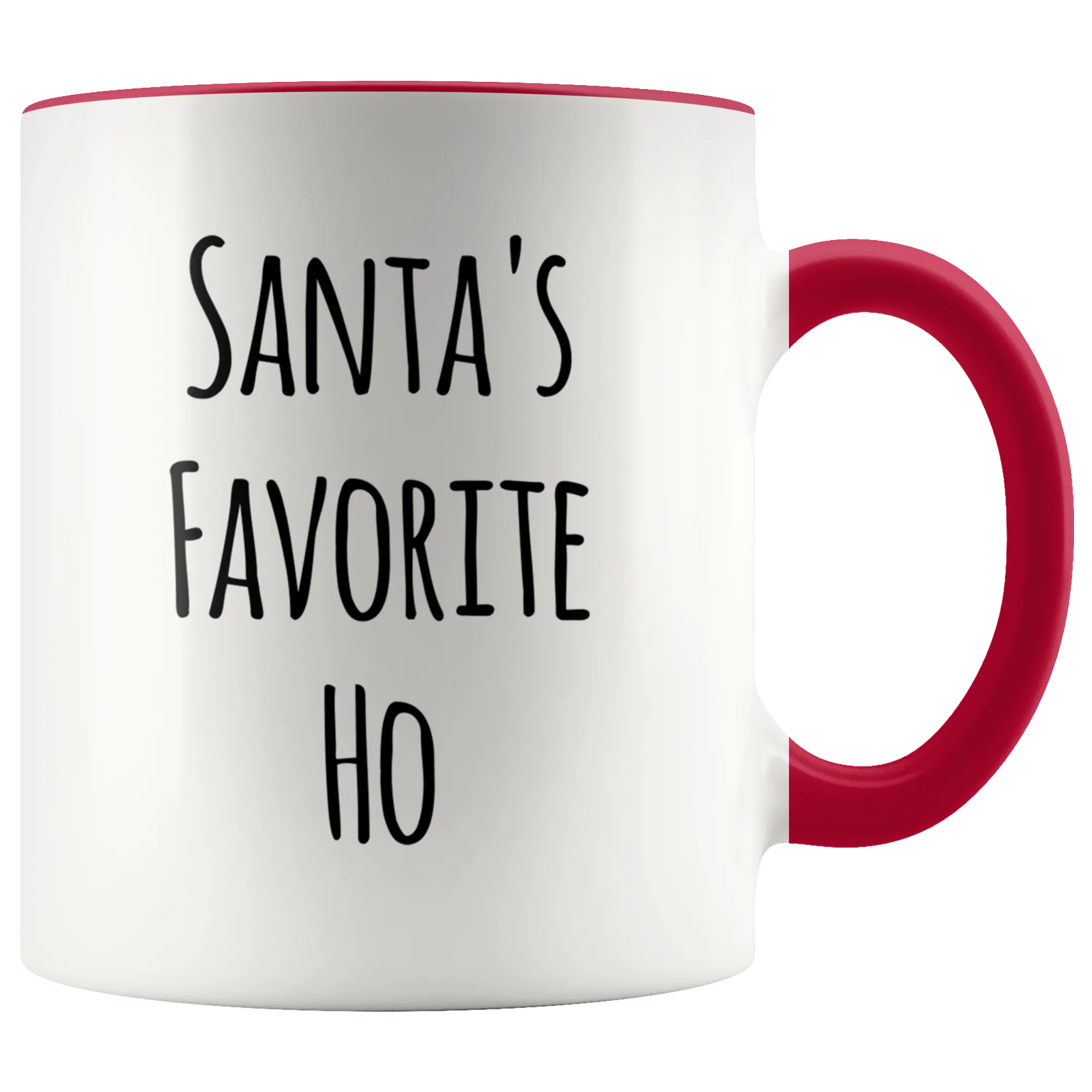 Santa's Favorite Ho Mug Holiday Gifts Naughty Christmas Coffee Mugs Funny Gag Gifts Gift Exchange Ideas Under 20