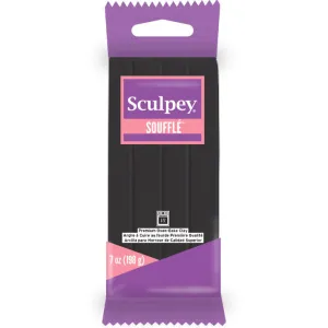 Sculpey Soufflé Poppy Seed Black 198g/7oz 6042