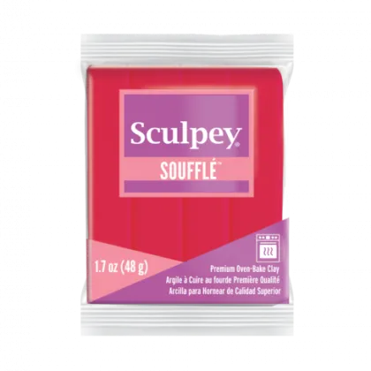 Sculpey Soufflé Raspberry 6004