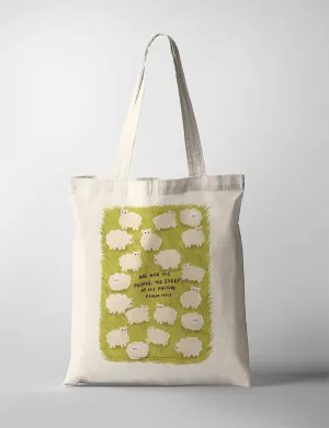 Sheep of His Pasture {Tote Bag}
