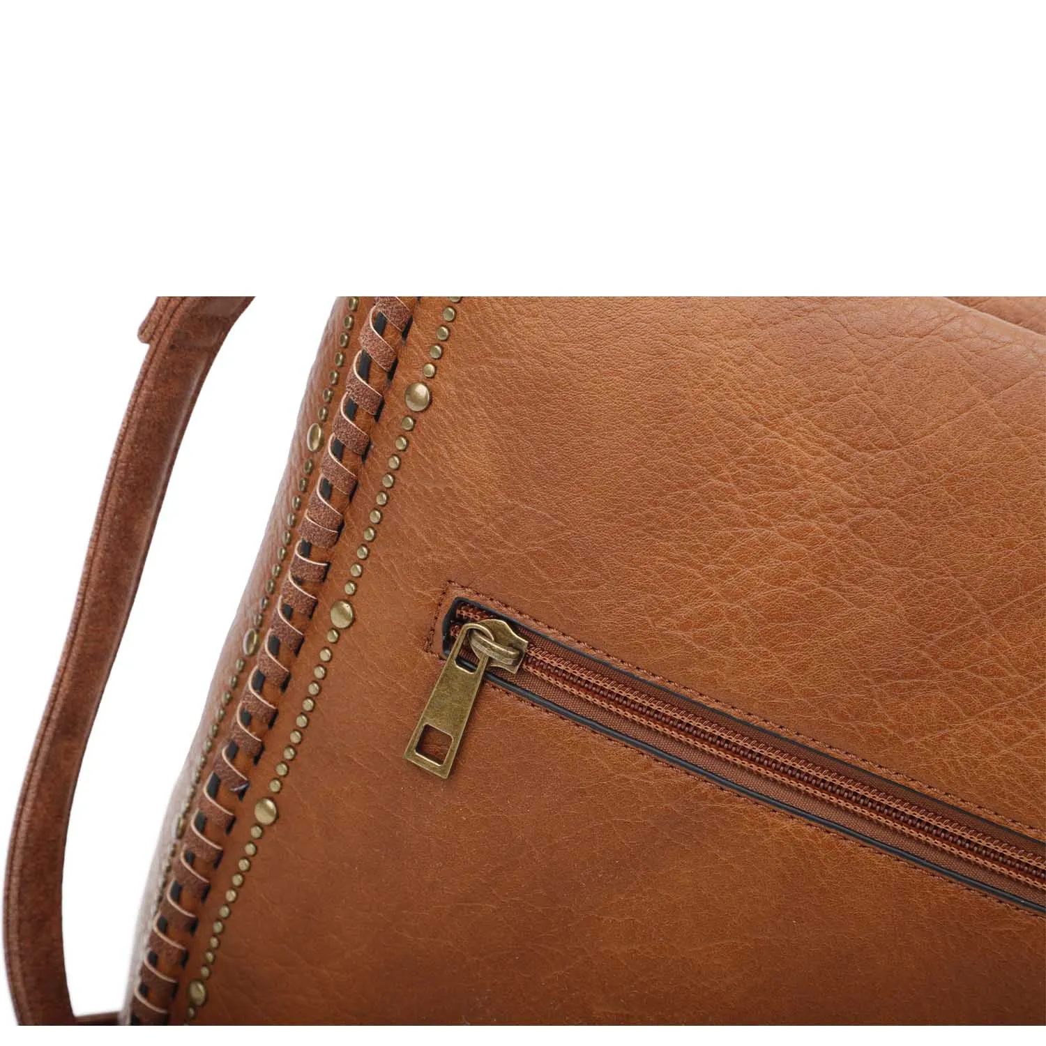 Shelby Crossbody - Cognac