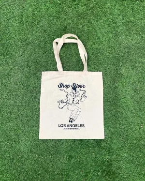 Shop Silver French Pierrot Tote