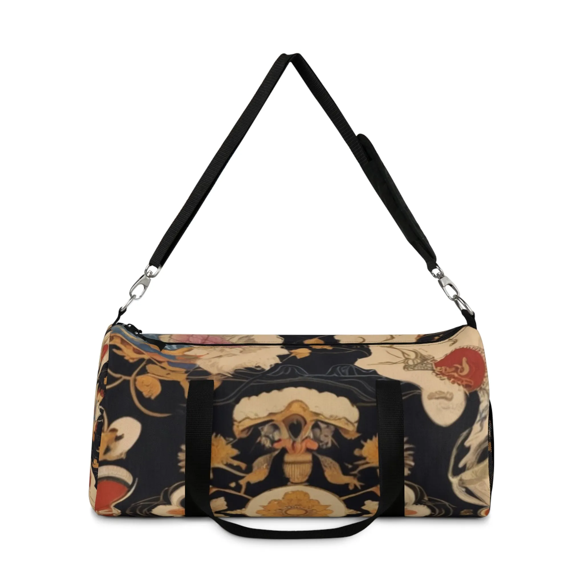 Silhouette God Pattern Duffle Bag - Exclusive At Loot Cascade
