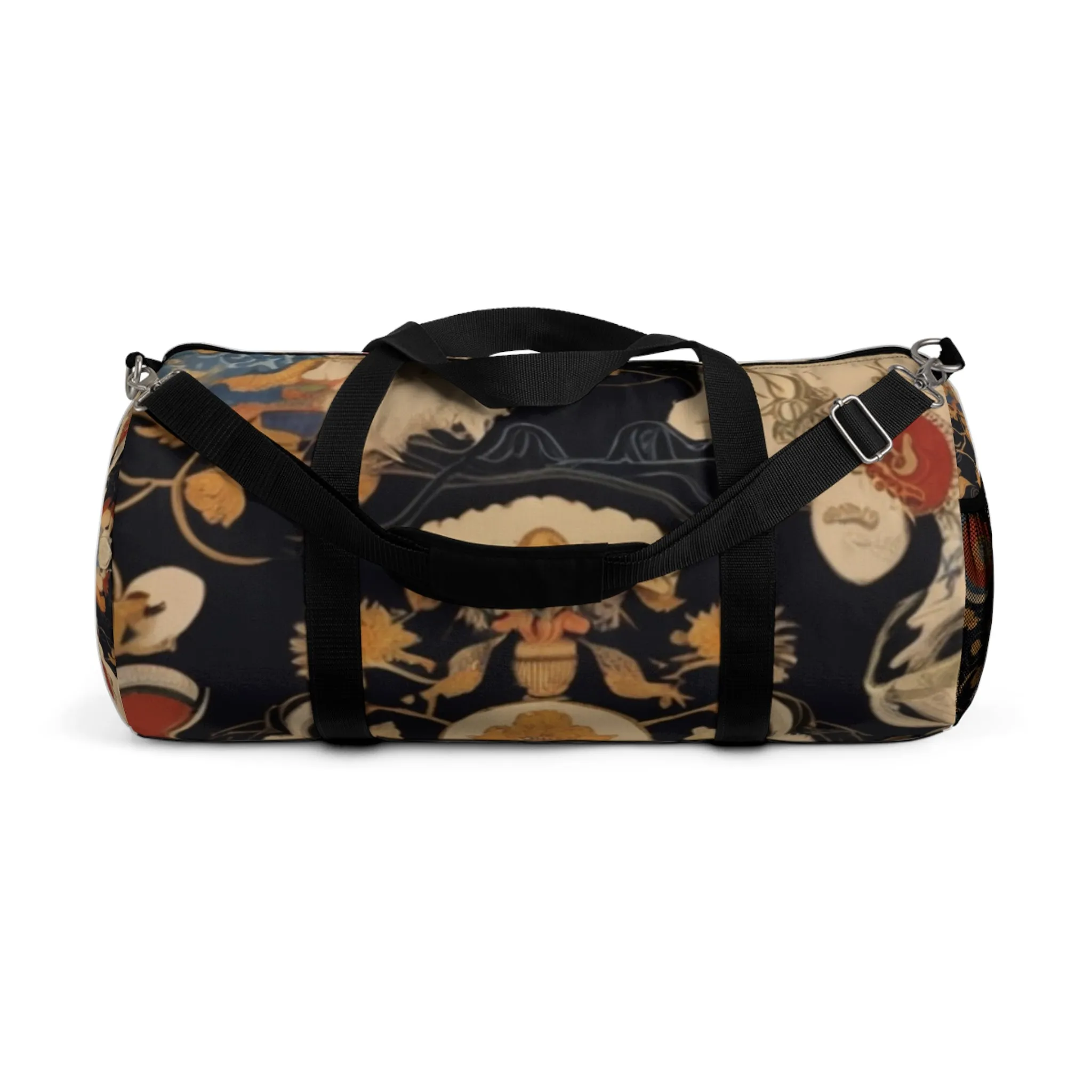 Silhouette God Pattern Duffle Bag - Exclusive At Loot Cascade