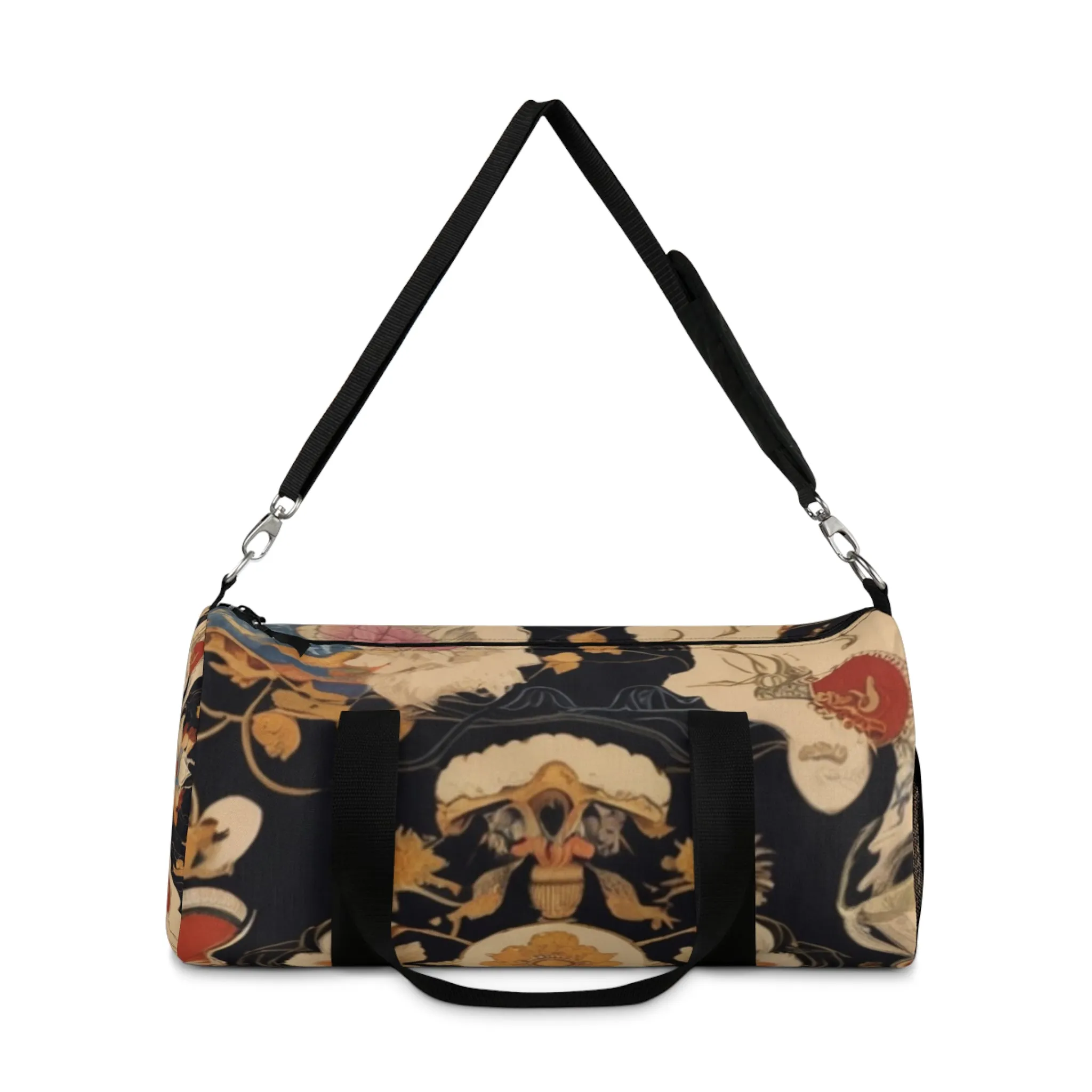 Silhouette God Pattern Duffle Bag - Exclusive At Loot Cascade