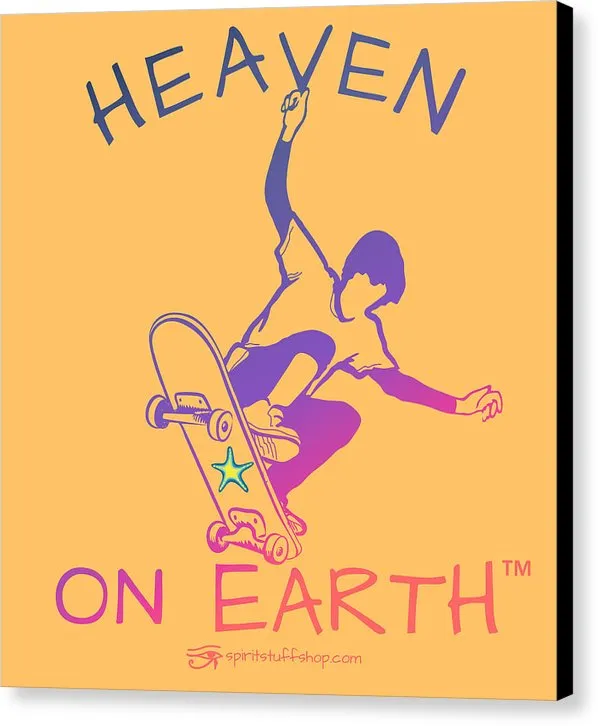Skateboarding/skater - Canvas Print