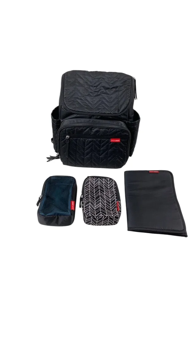 Skip Hop Forma Backpack Diaper Bag, Black