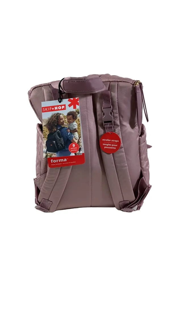 Skip Hop Forma Backpack Diaper Bag, Mauve