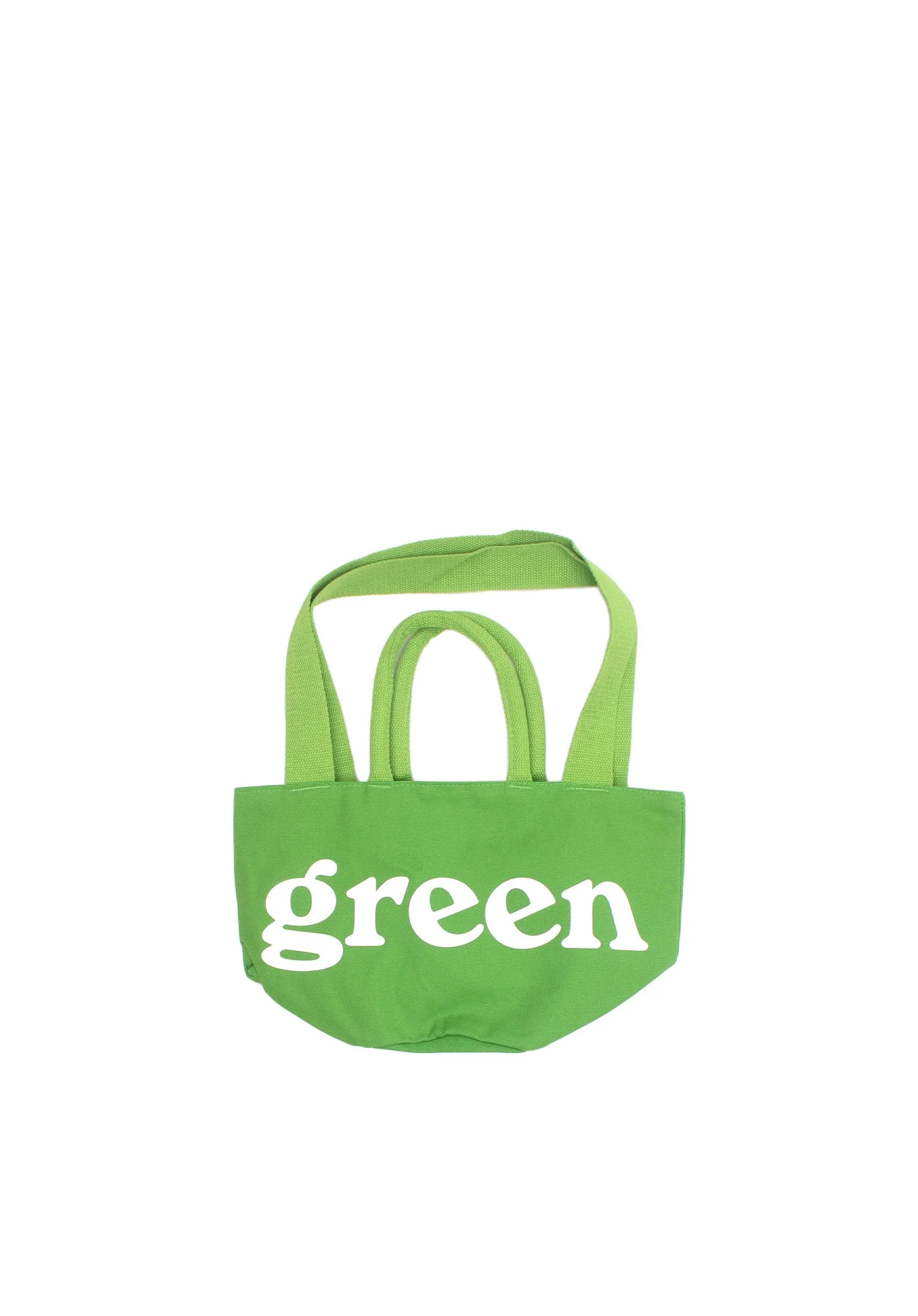Small Round Tote / Grow Bag - Green