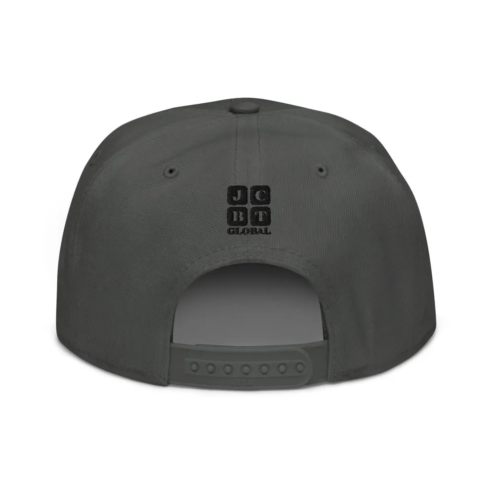 Snapback Hat "1052-0081 Software Engineer At Work (Black Logo)"