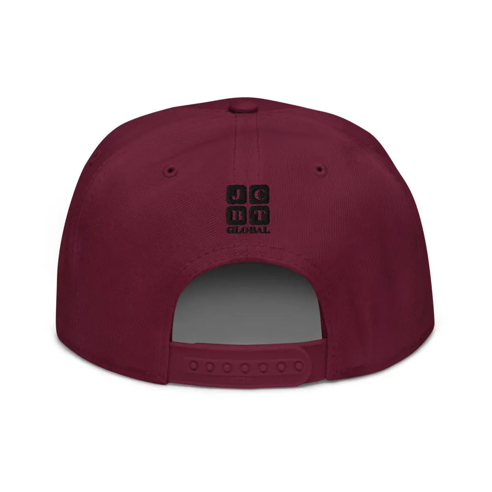 Snapback Hat "1052-0081 Software Engineer At Work (Black Logo)"