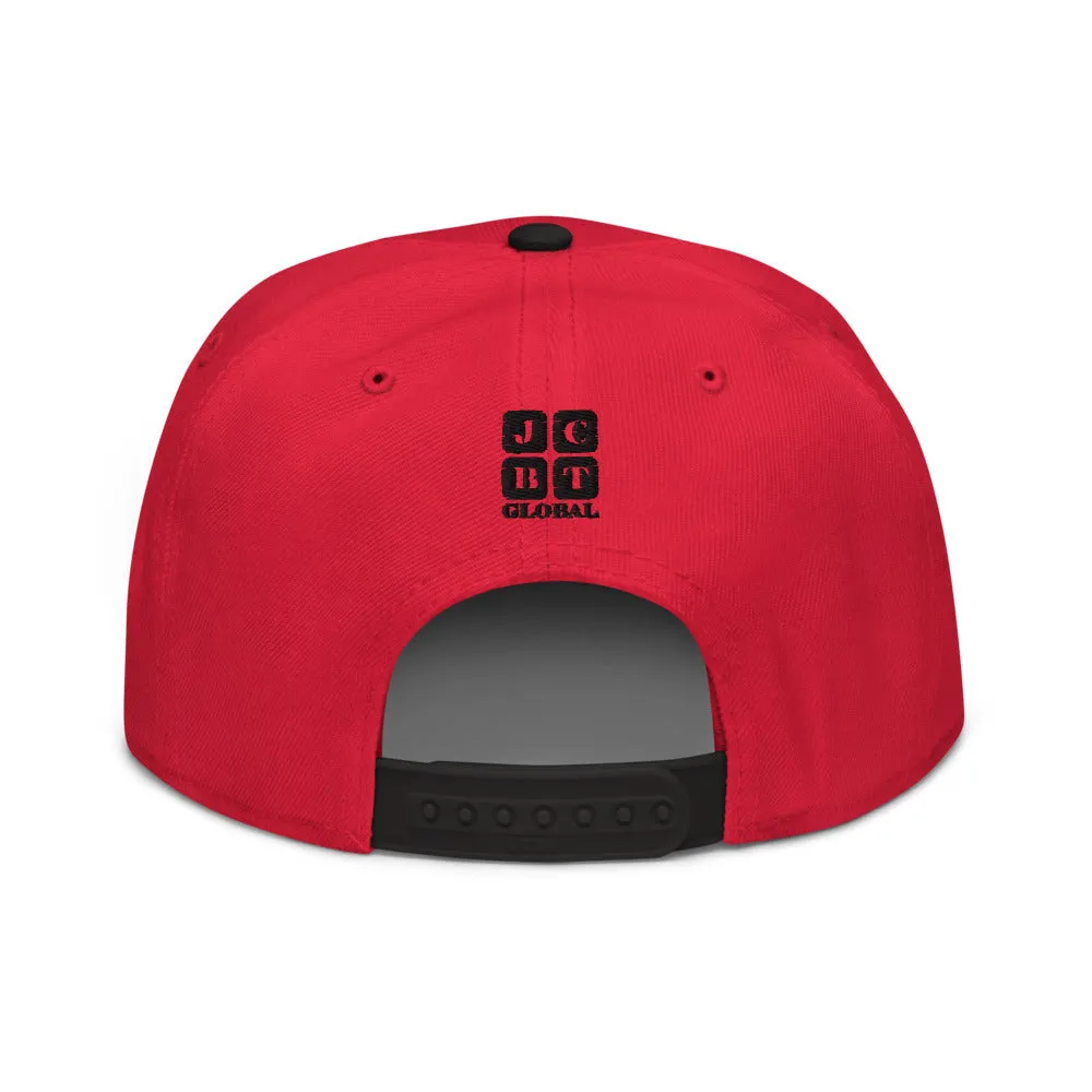 Snapback Hat "1052-0081 Software Engineer At Work (Black Logo)"