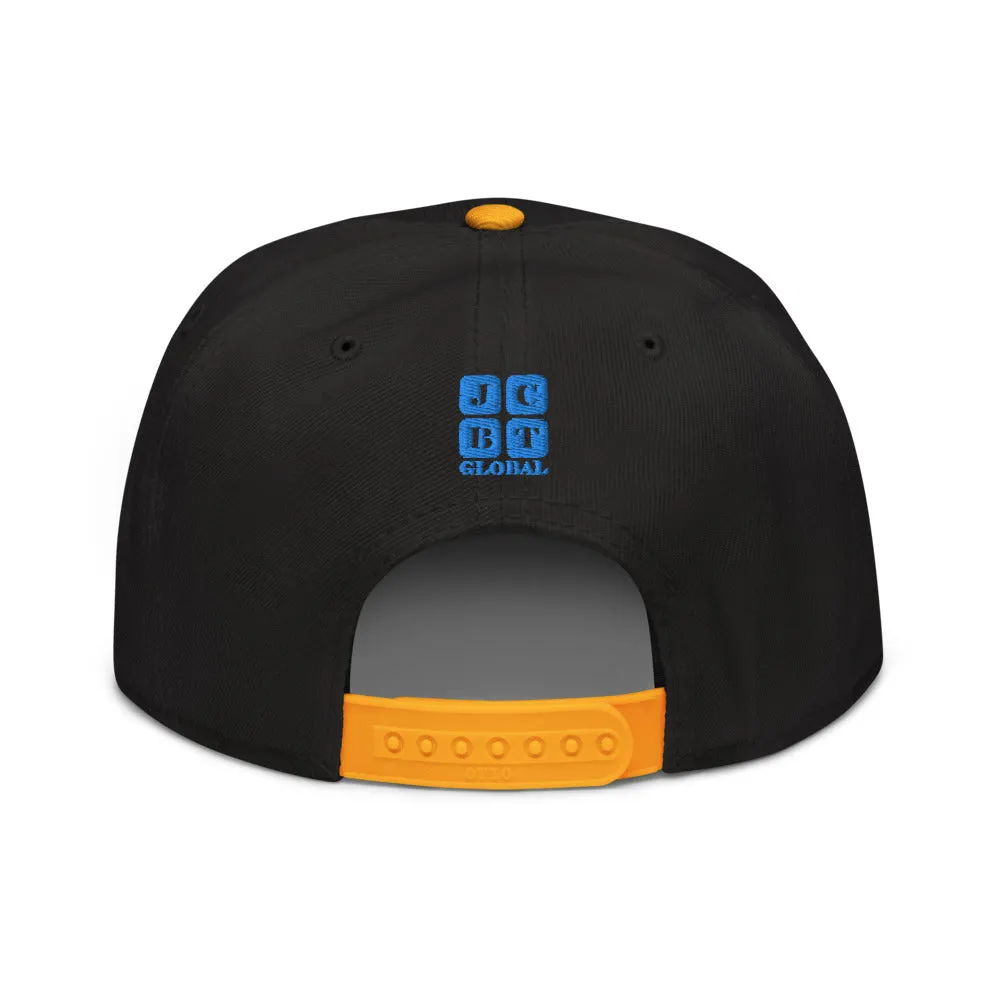 Snapback Hat "1052-0081 Software Engineer At Work (Blue Logo)"