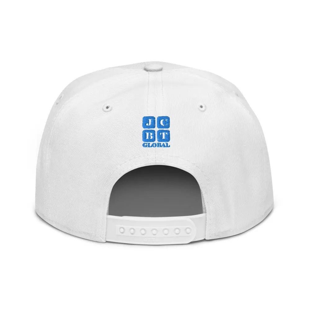 Snapback Hat "1052-0081 Software Engineer At Work (Blue Logo)"