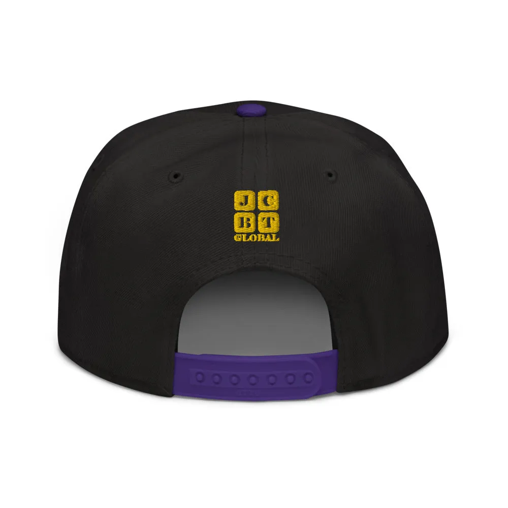 Snapback Hat "1052-0081 Software Engineer At Work (Yellow Logo)"