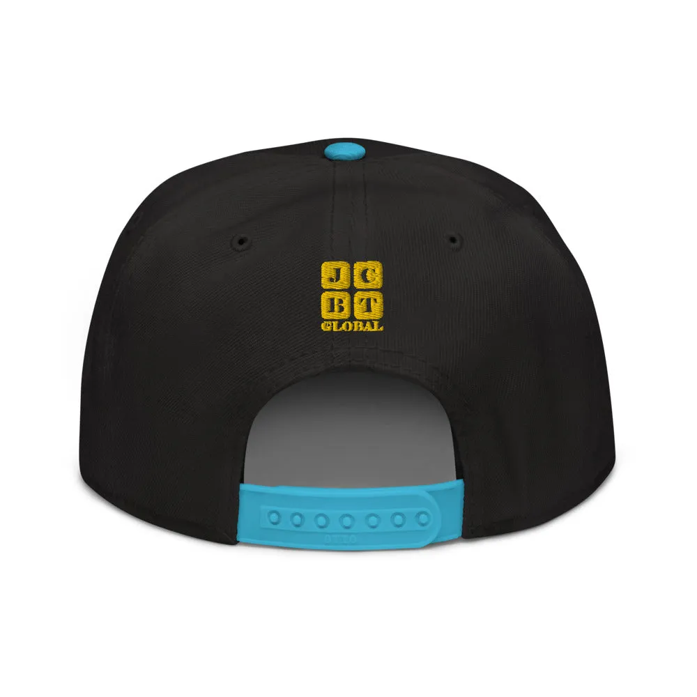 Snapback Hat "1052-0081 Software Engineer At Work (Yellow Logo)"