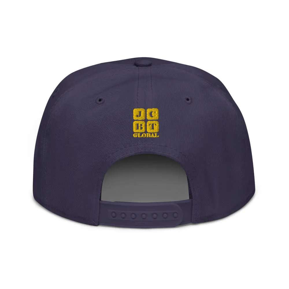 Snapback Hat "1052-0081 Software Engineer At Work (Yellow Logo)"