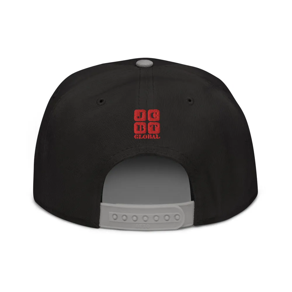 Snapback Hat "2052-0081 Software Engineer At Work (Red Logo)"