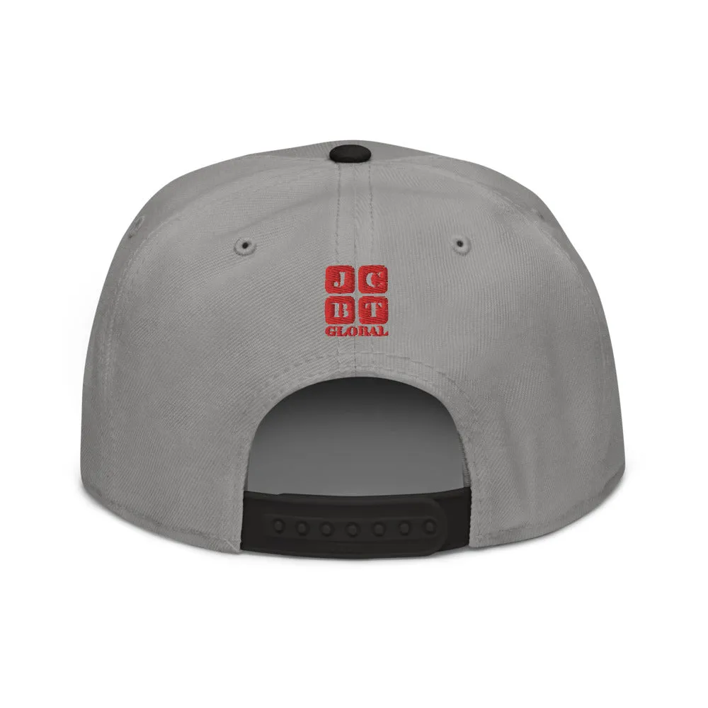 Snapback Hat "2052-0081 Software Engineer At Work (Red Logo)"