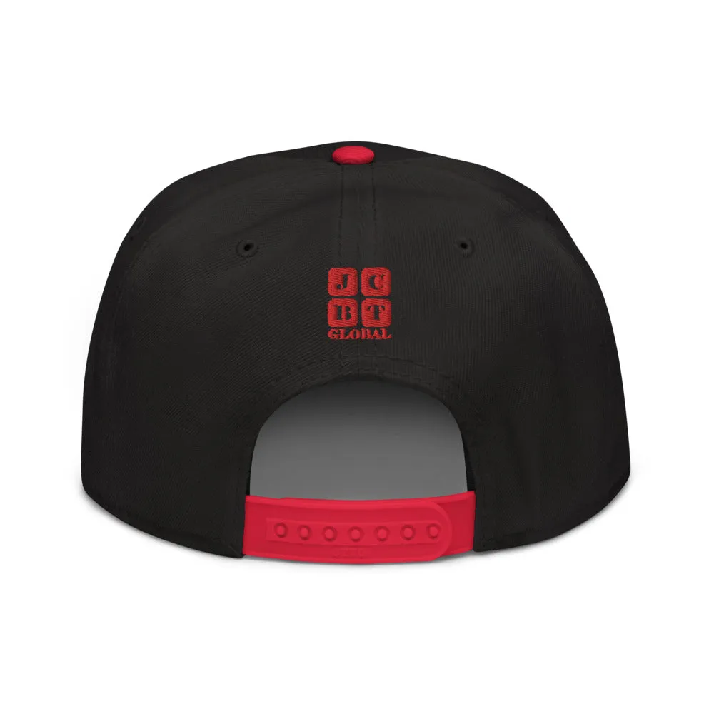 Snapback Hat "2052-0081 Software Engineer At Work (Red Logo)"