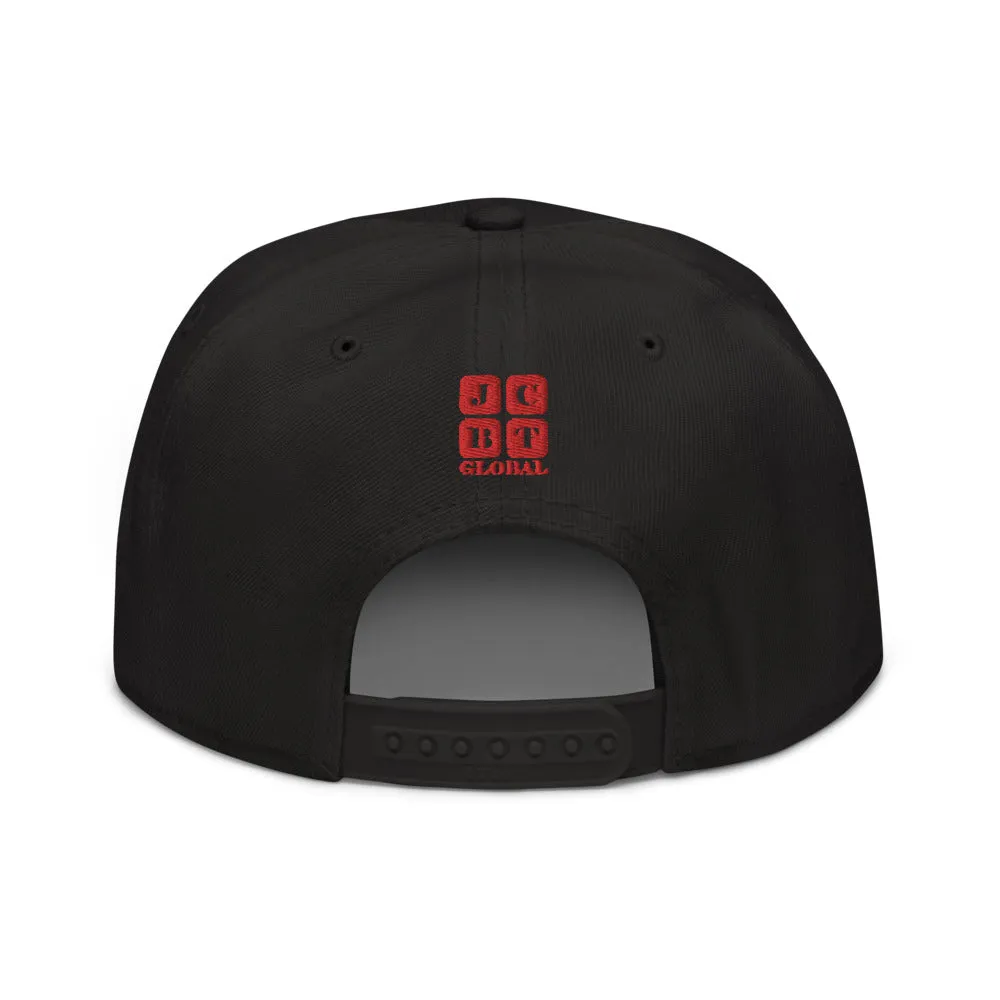 Snapback Hat "2052-0081 Software Engineer At Work (Red Logo)"