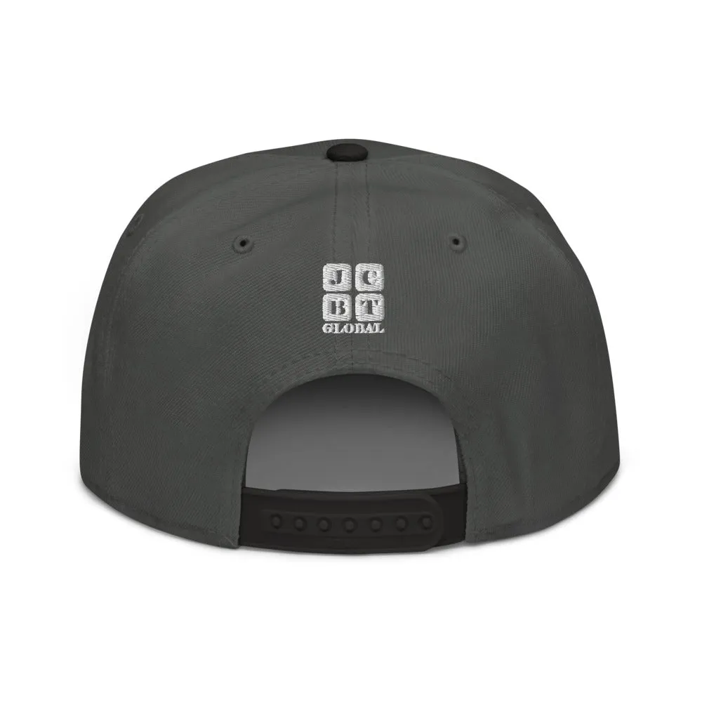 Snapback Hat "2052-0081 Software Engineer At Work (White Logo)"