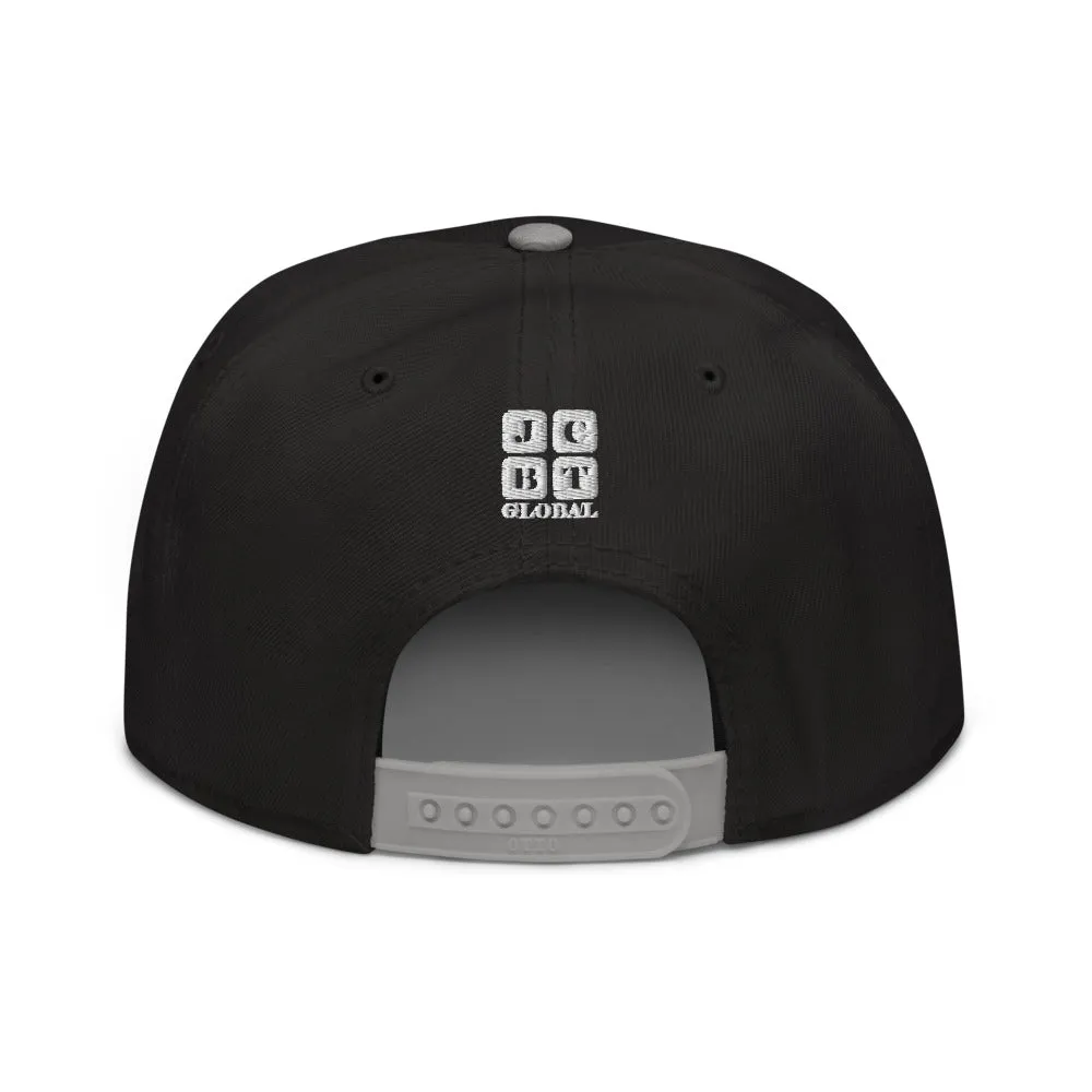 Snapback Hat "2052-0081 Software Engineer At Work (White Logo)"