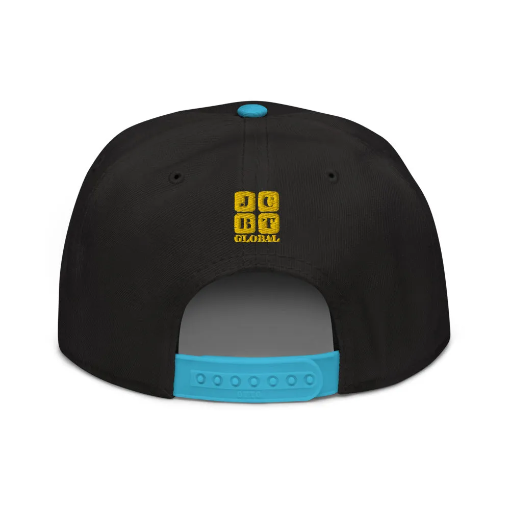 Snapback Hat "2052-0081 Software Engineer At Work (Yellow Logo)"