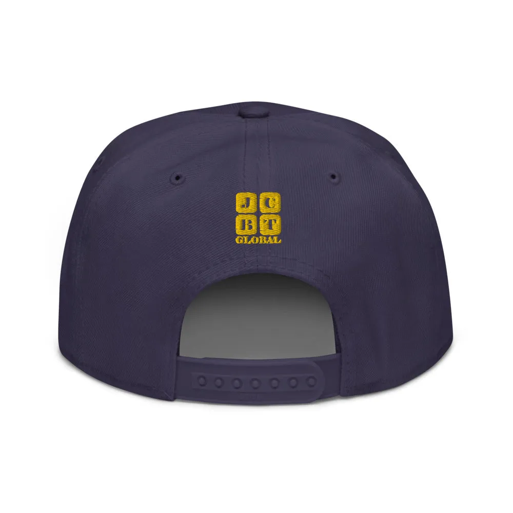 Snapback Hat "2052-0081 Software Engineer At Work (Yellow Logo)"
