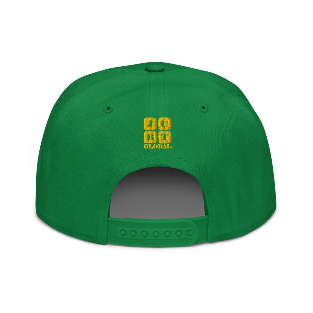 Snapback Hat "2052-0081 Software Engineer At Work (Yellow Logo)"