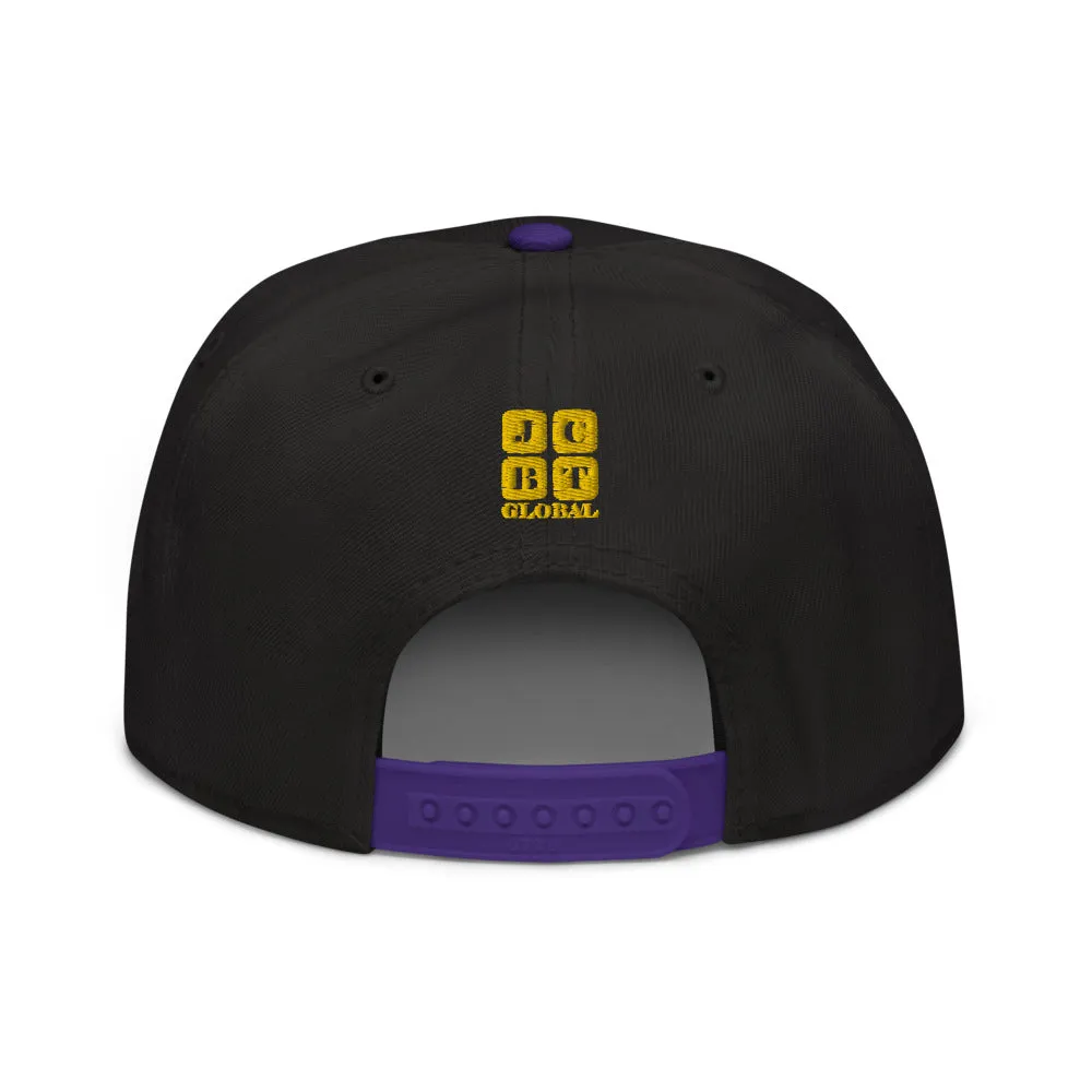 Snapback Hat "2052-0081 Software Engineer At Work (Yellow Logo)"