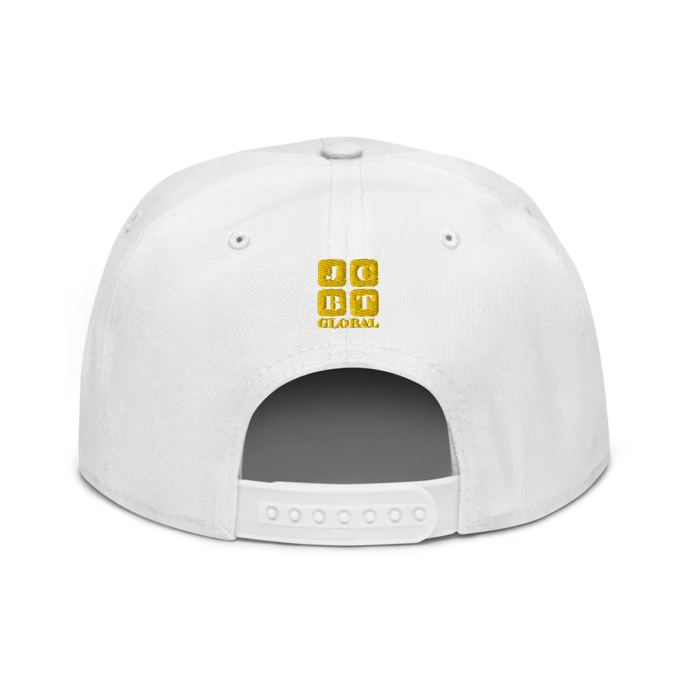 Snapback Hat "2052-0081 Software Engineer At Work (Yellow Logo)"
