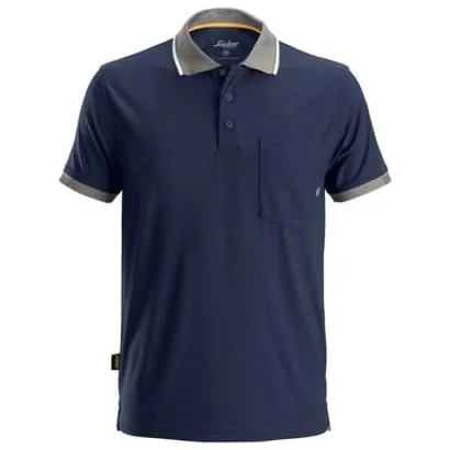 Snickers Allround work 37.5 Short Sleeve Contrast polo Shirt-2724