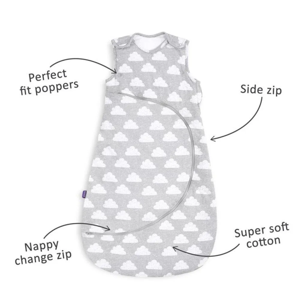 SnuzPouch Sleeping Bag 2.5 Tog - Cloud Nine 0-6M