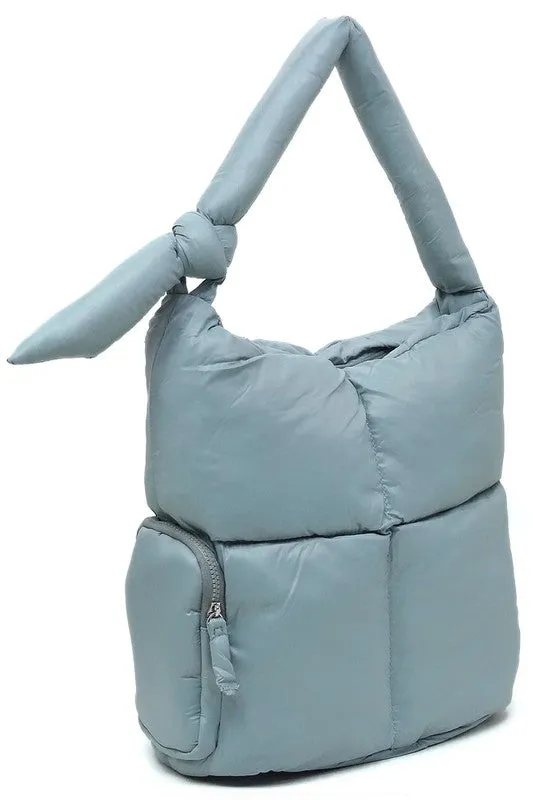 Soft Puffy Shoulder Bag Hobo