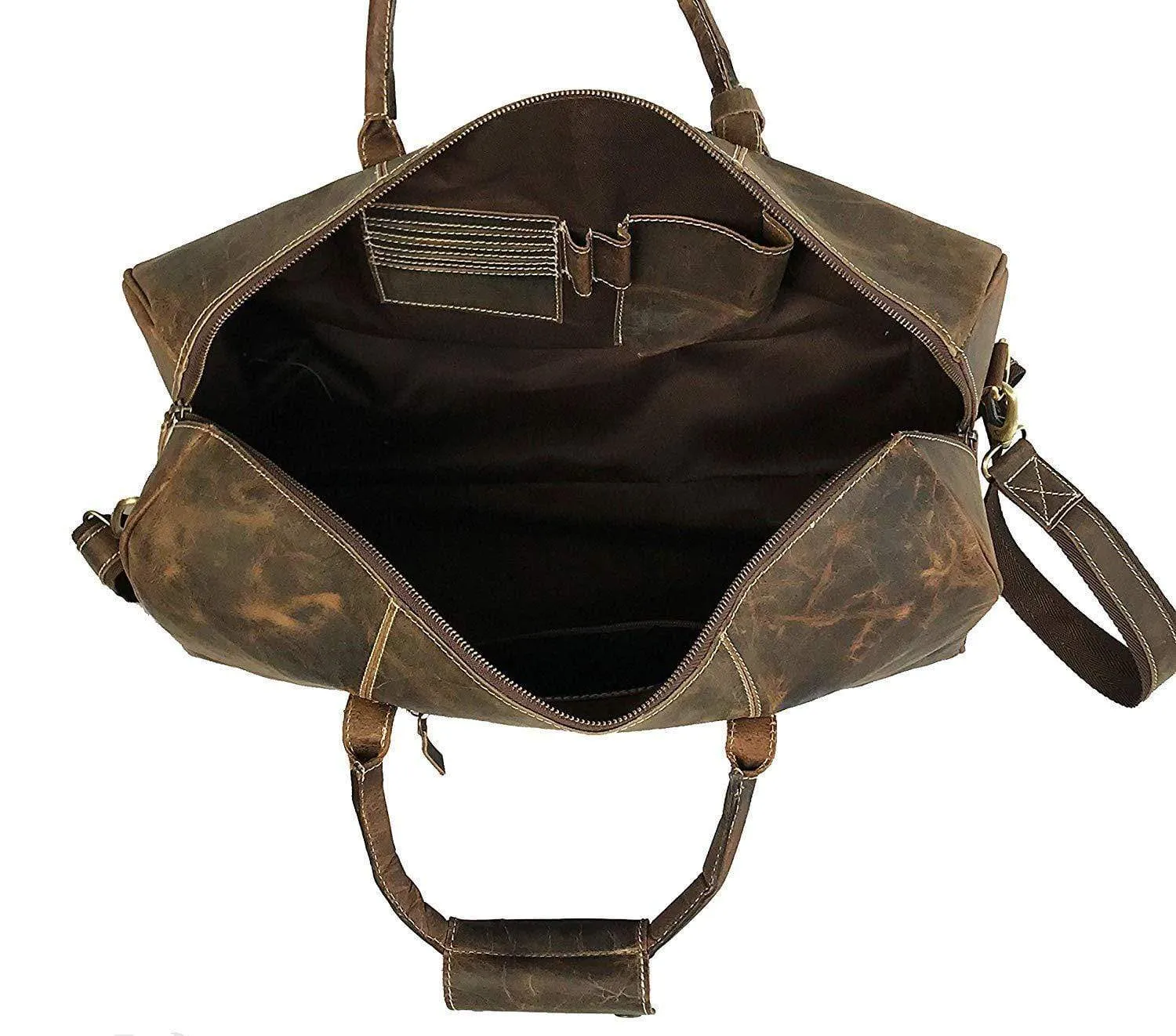 Sorrento Leather Carry On Duffel