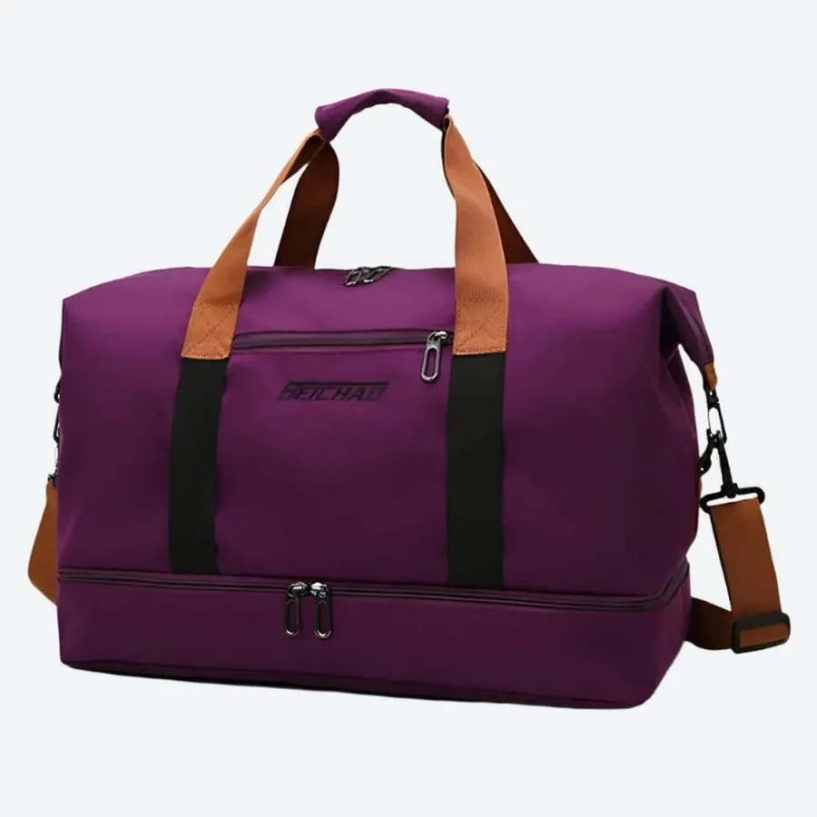 Spacious Durable Weekend Travel Duffel Bags