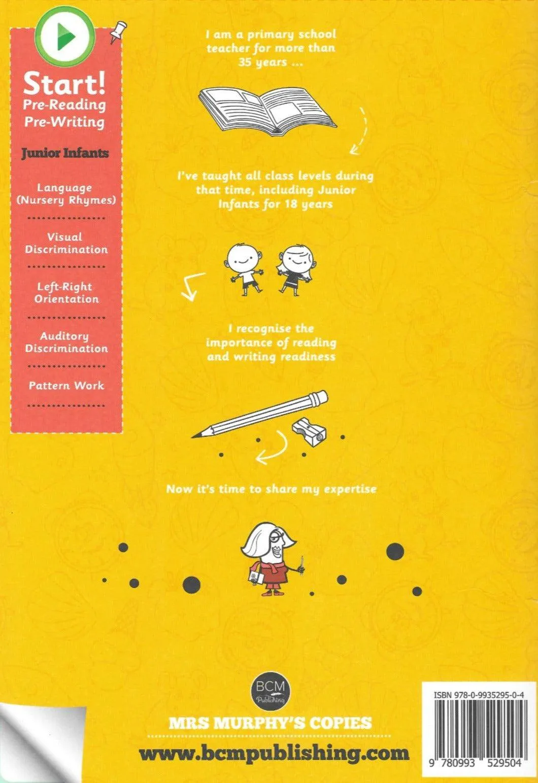 Start! Pre-Reading/Pre-Writing Workbook