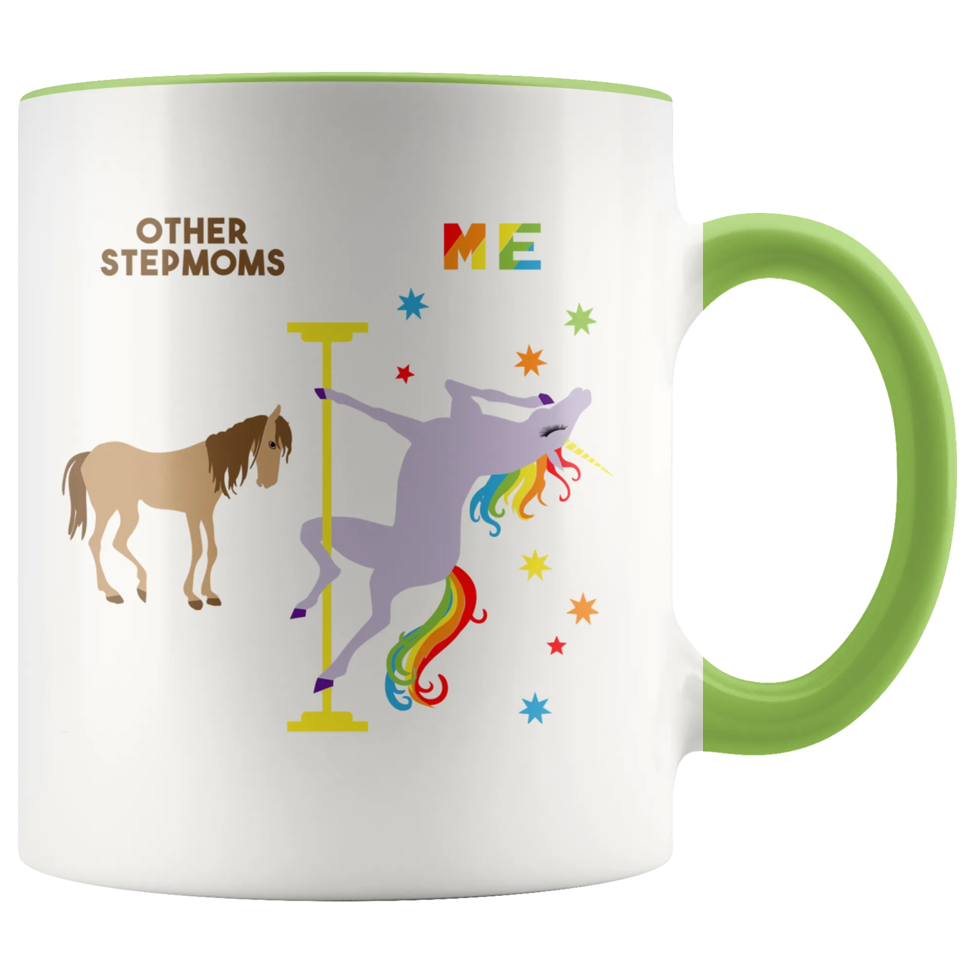 Stepmom Gift for Stepmom Mug Stepmother Gifts for Stepmother Mug Step Mom Wedding Gift Coffee Cup Pole Dancing Unicorn