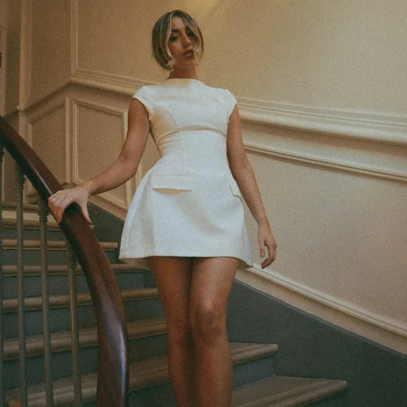 Structured Mini Dress | Sleek & Elegant | Timeless Silhouette