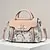 Stylish PU Leather Women's Tote Bag - Versatile Diaper Bag for Everyday Use