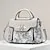 Stylish PU Leather Women's Tote Bag - Versatile Diaper Bag for Everyday Use